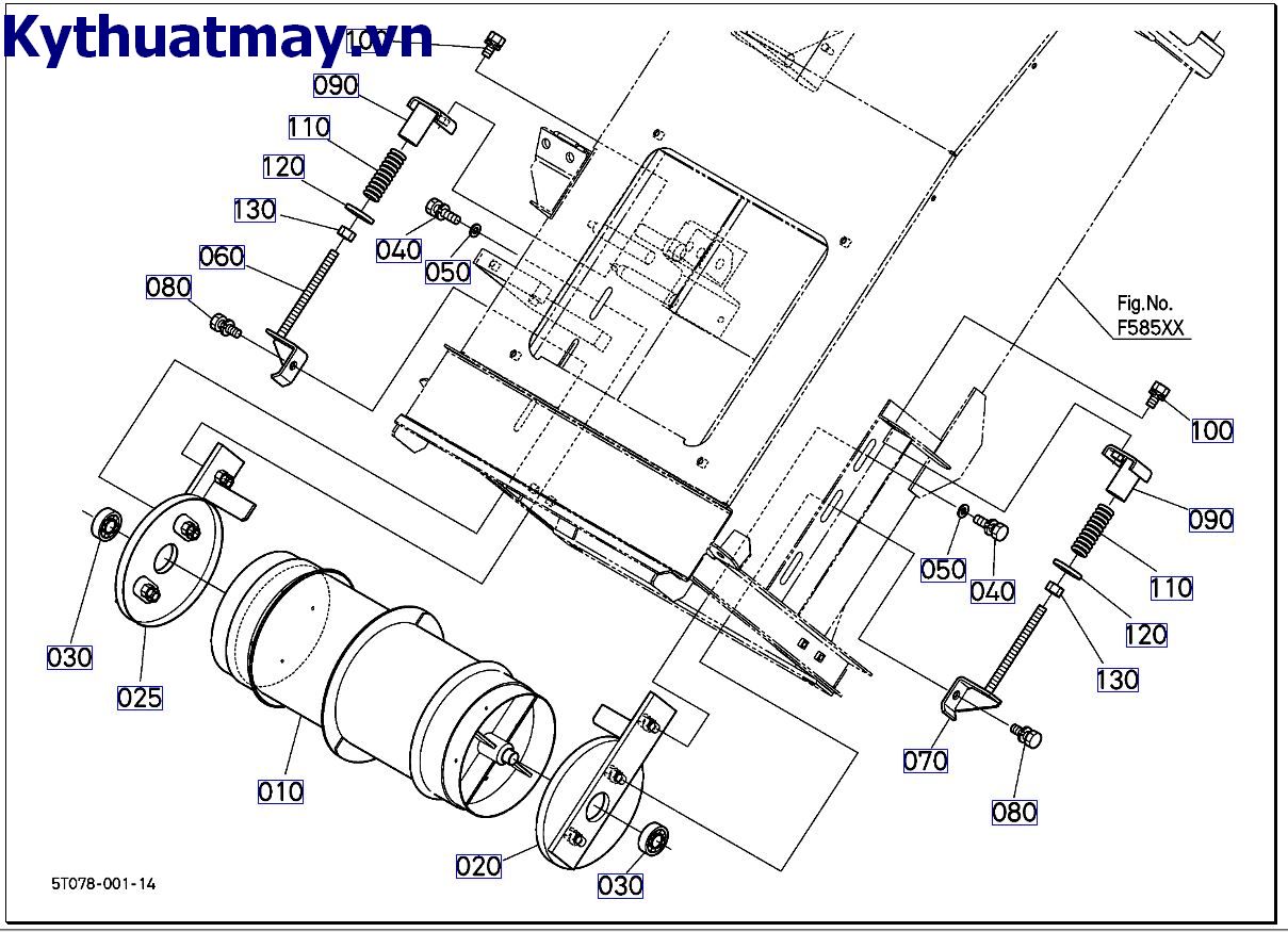 Trống ống dẫn >=500810